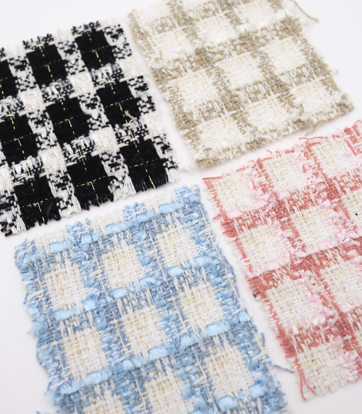 【25SS-345】フリンジヤーンミックスツイード　/0.5ｙあたり=～950円