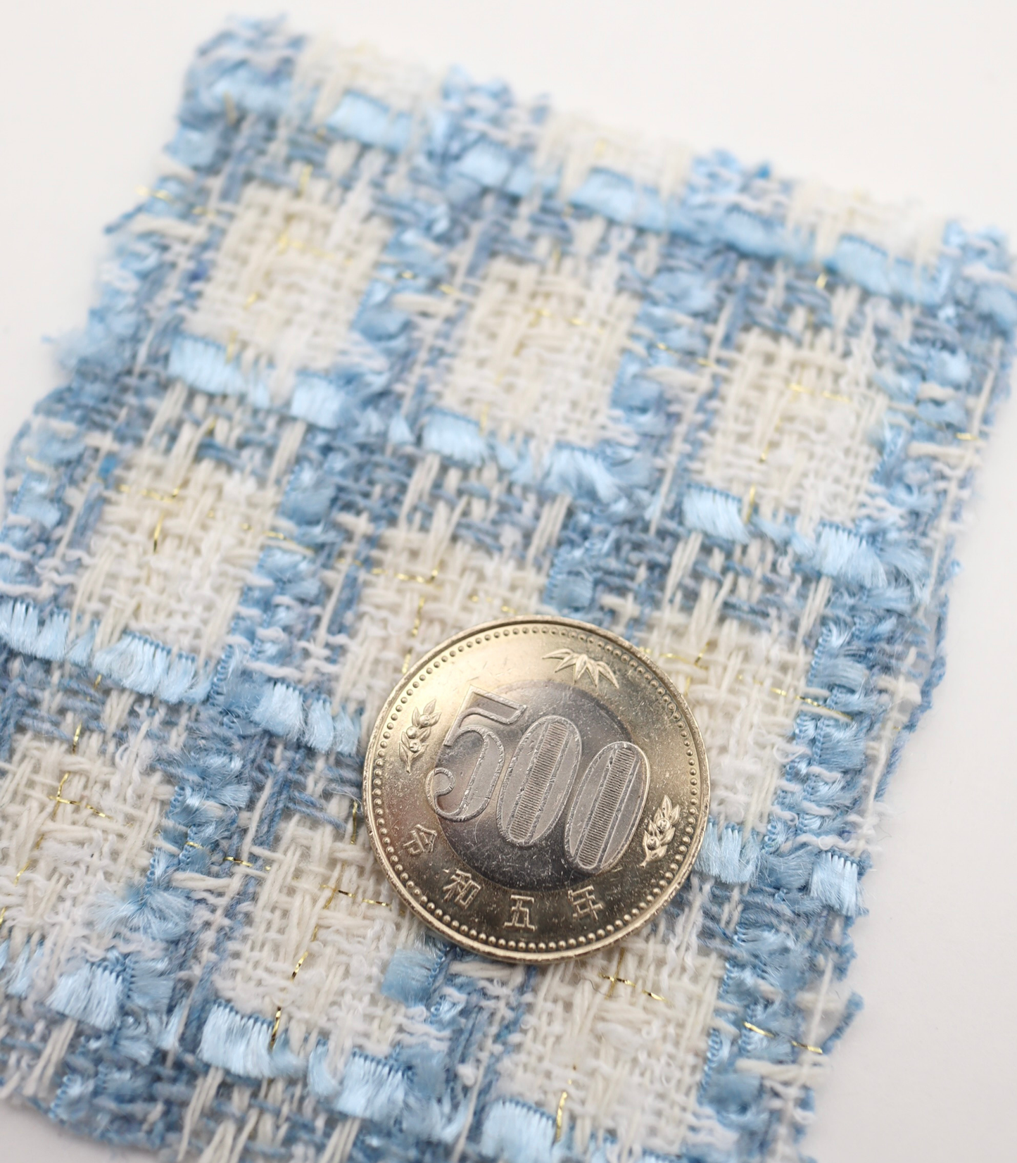 【25SS-345】フリンジヤーンミックスツイード　/0.5ｙあたり=～950円