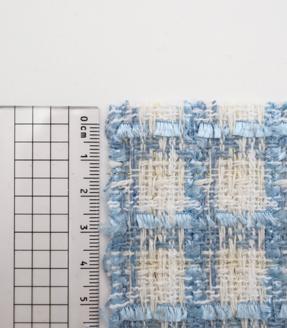 【25SS-345】フリンジヤーンミックスツイード　/0.5ｙあたり=～950円