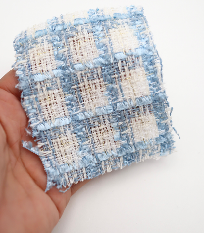 【25SS-345】フリンジヤーンミックスツイード　/0.5ｙあたり=～950円