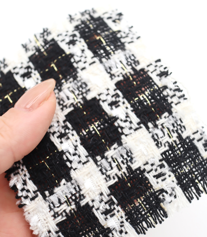 【25SS-345】フリンジヤーンミックスツイード　/0.5ｙあたり=～950円