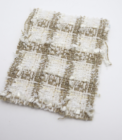 【25SS-345】フリンジヤーンミックスツイード　/0.5ｙあたり=～950円