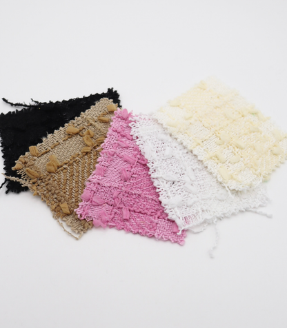 【25SS-342】リボンヤーンミックスツイード　/0.5ｙあたり=～1560円