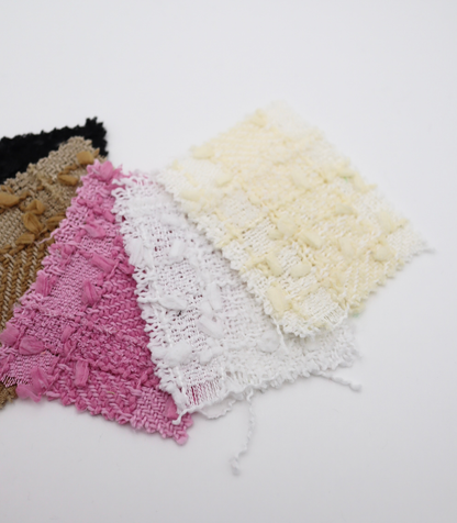 【25SS-342】リボンヤーンミックスツイード　/0.5ｙあたり=～1560円