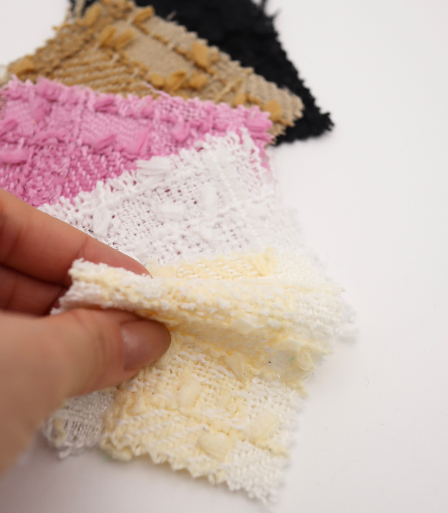 【25SS-342】リボンヤーンミックスツイード　/0.5ｙあたり=～1560円