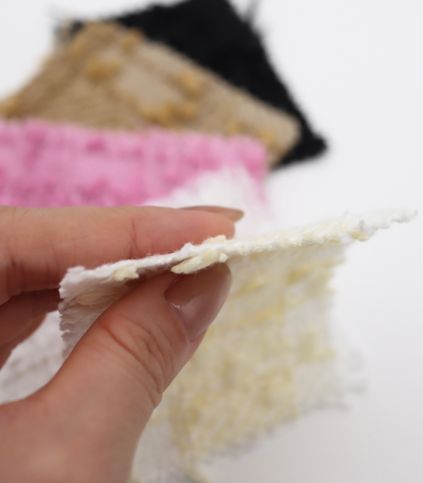 【25SS-342】リボンヤーンミックスツイード　/0.5ｙあたり=～1560円