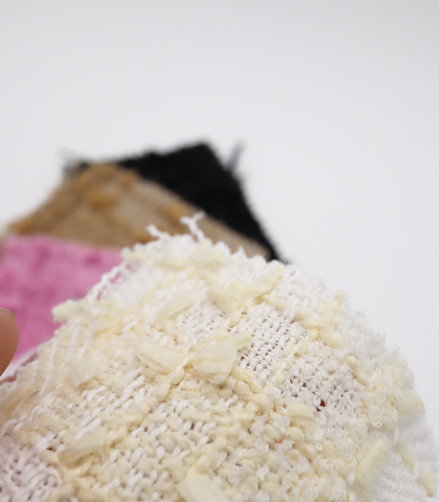 【25SS-342】リボンヤーンミックスツイード　/0.5ｙあたり=～1560円