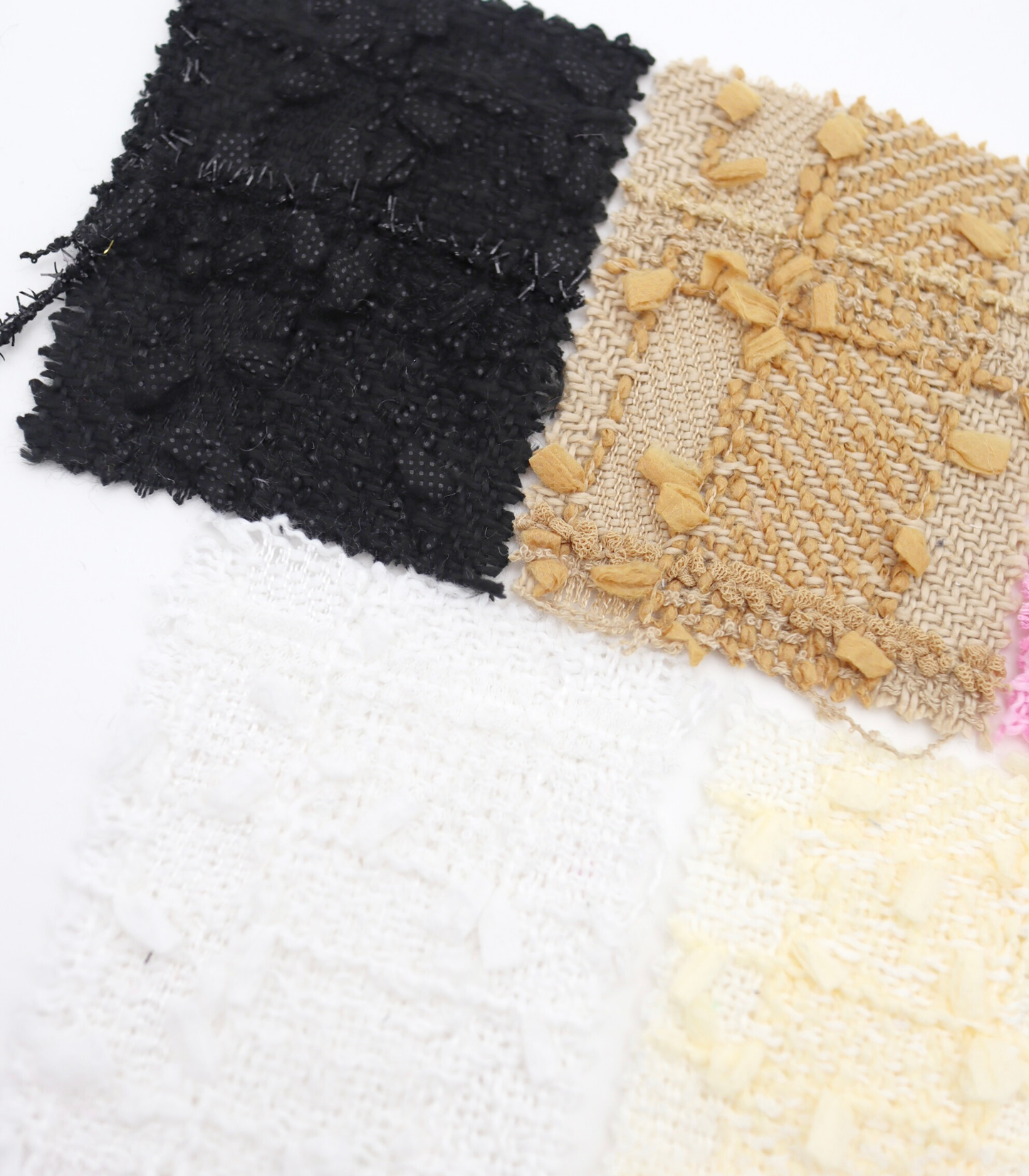 【25SS-342】リボンヤーンミックスツイード　/0.5ｙあたり=～1560円