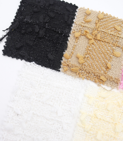 【25SS-342】リボンヤーンミックスツイード　/0.5ｙあたり=～1560円