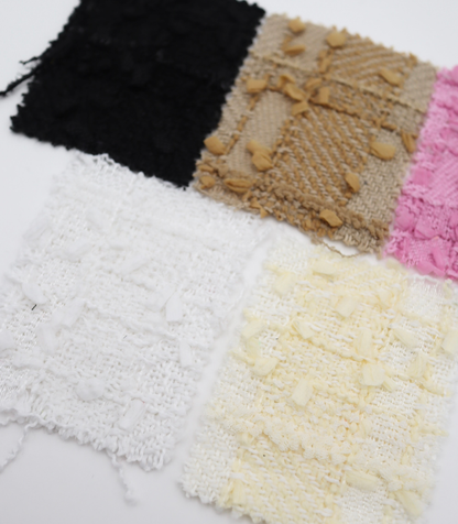 【25SS-342】リボンヤーンミックスツイード　/0.5ｙあたり=～1560円