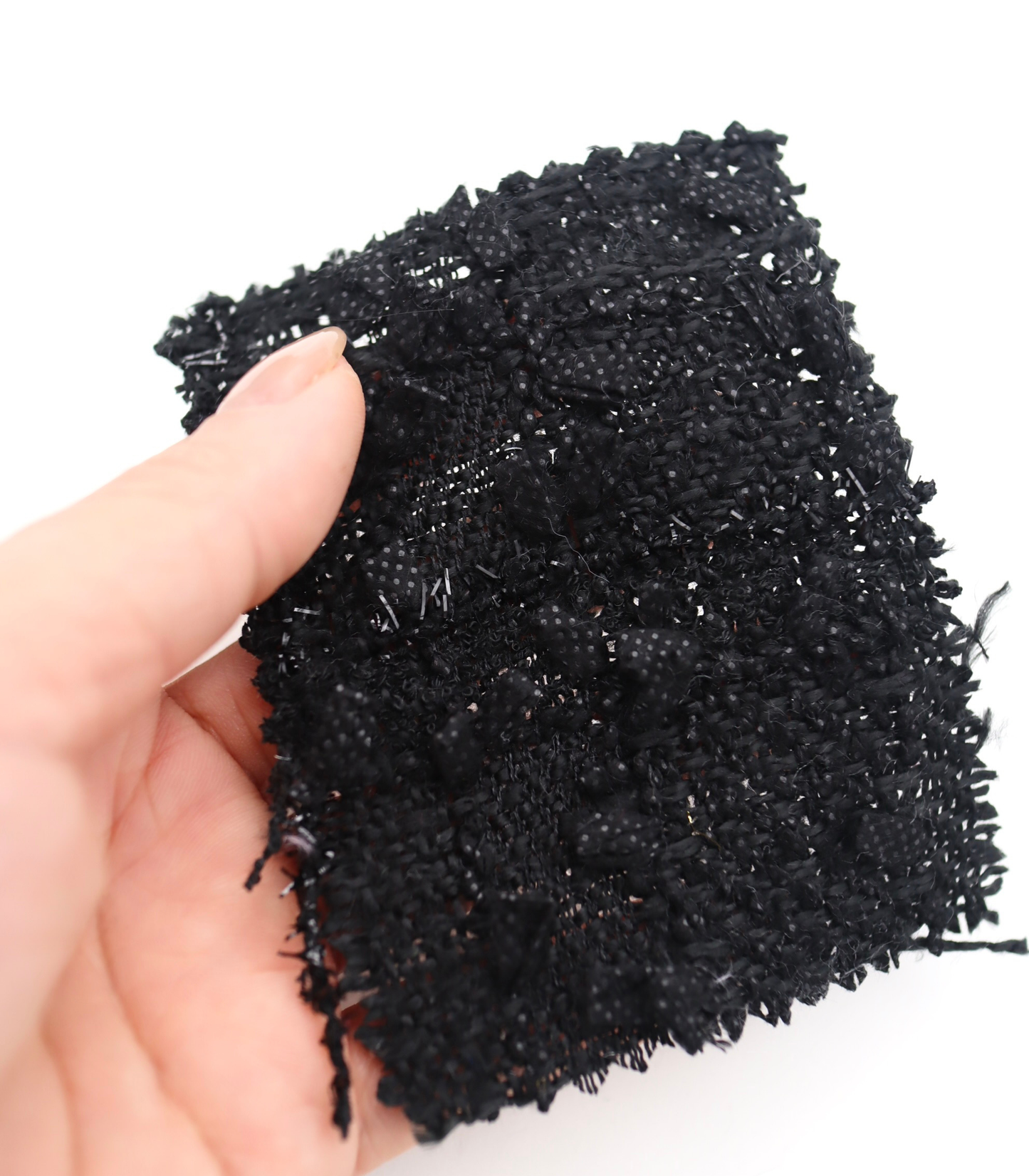 【25SS-342】リボンヤーンミックスツイード　/0.5ｙあたり=～1560円