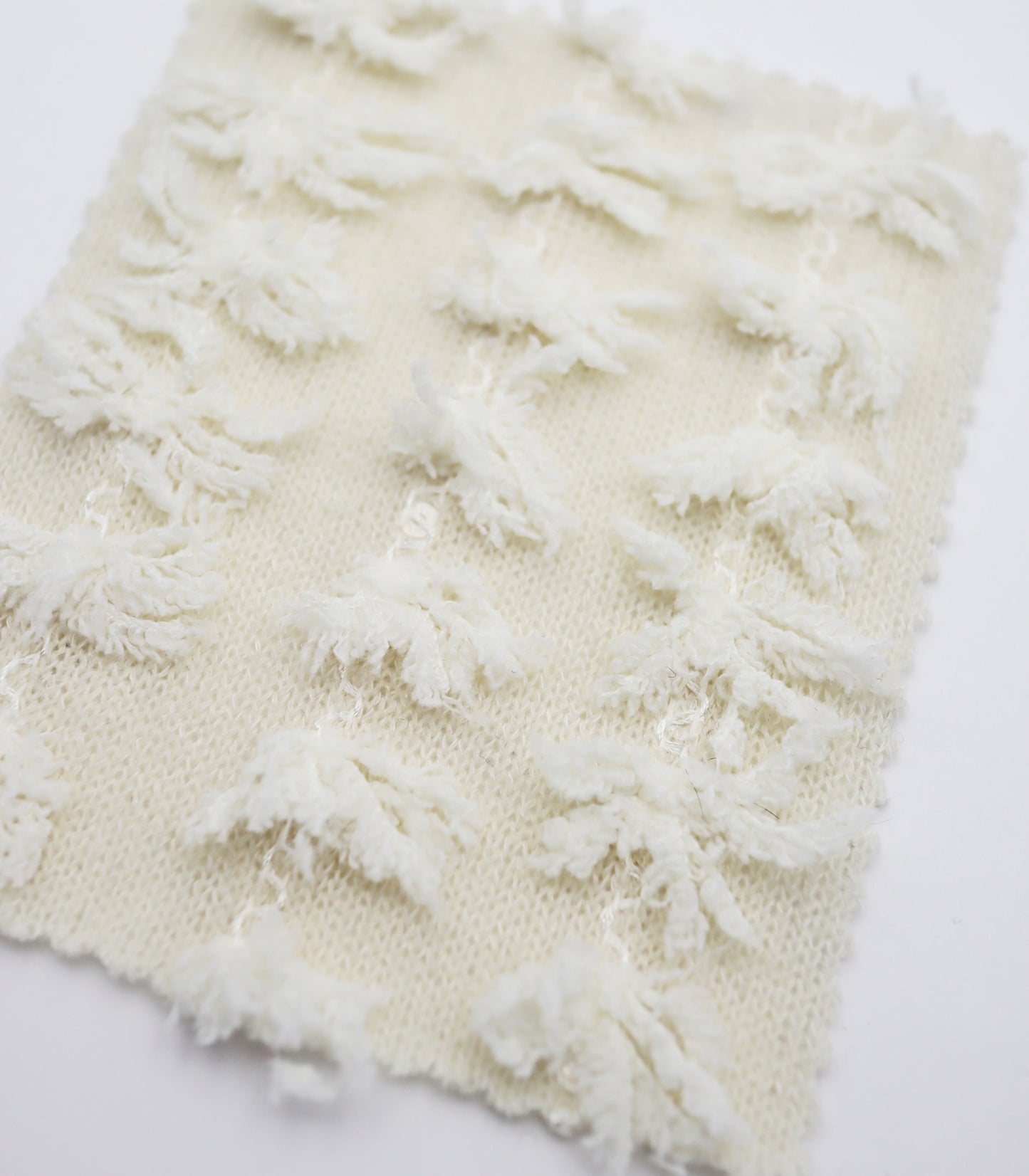 【25SS-303】フリンジストライプ天竺ニット　/0.5ｙあたり = ～1140円