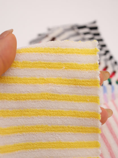 TCミニパイルボーダー生地　綿ポリタオル素材　犬服　　【26SS-030】