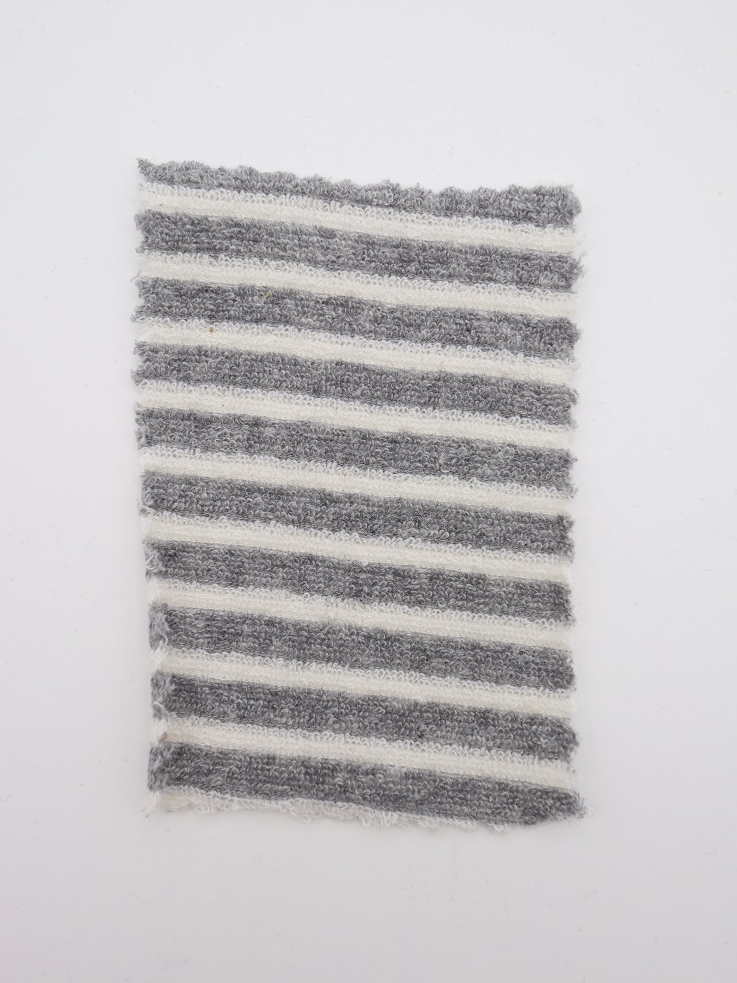 TCミニパイルボーダー生地　綿ポリタオル素材　犬服　　【26SS-030】