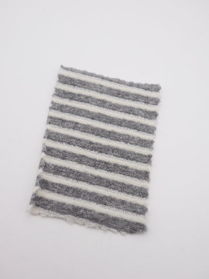 TCミニパイルボーダー生地　綿ポリタオル素材　犬服　　【26SS-030】