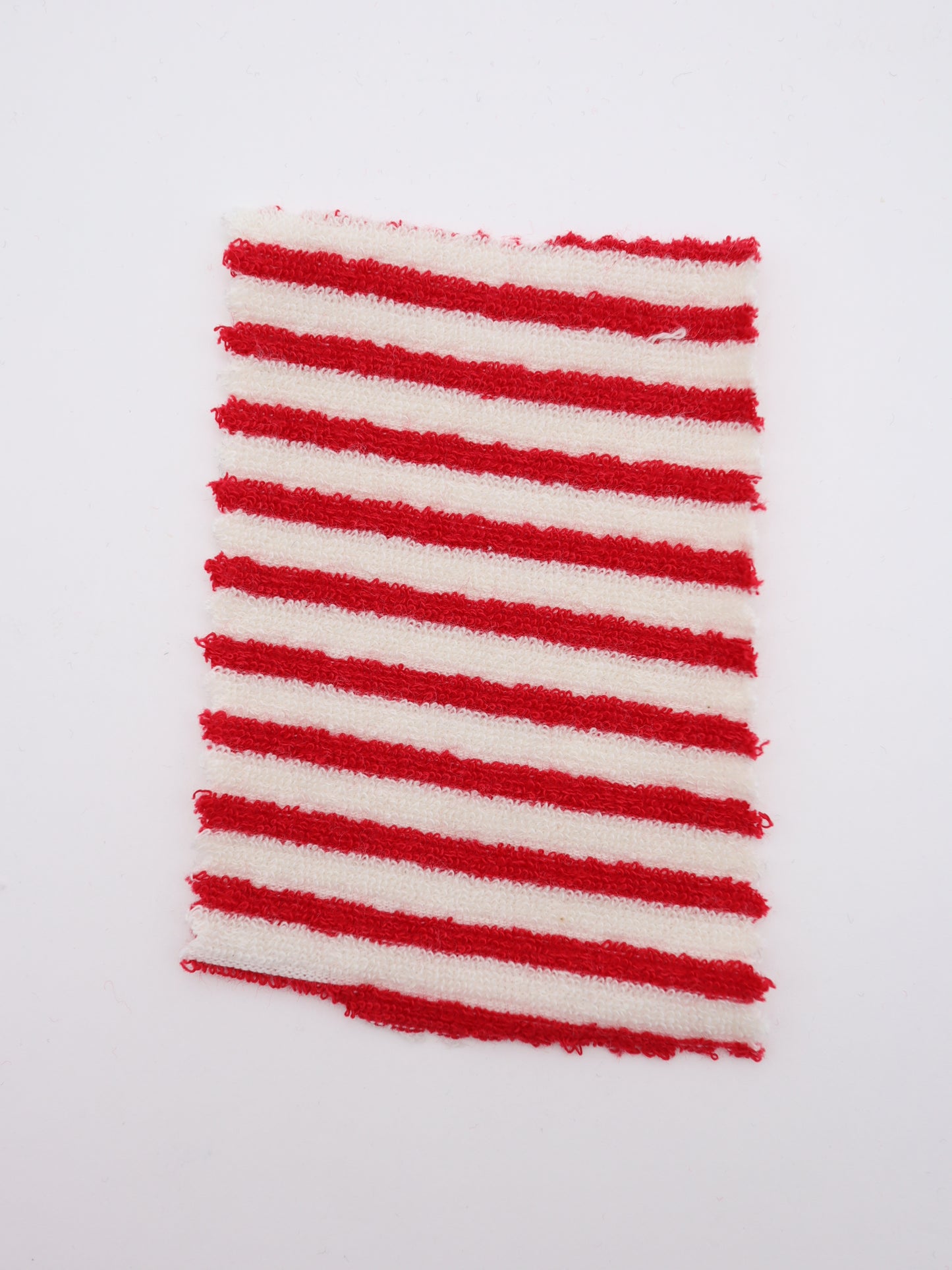 TCミニパイルボーダー生地　綿ポリタオル素材　犬服　　【26SS-030】