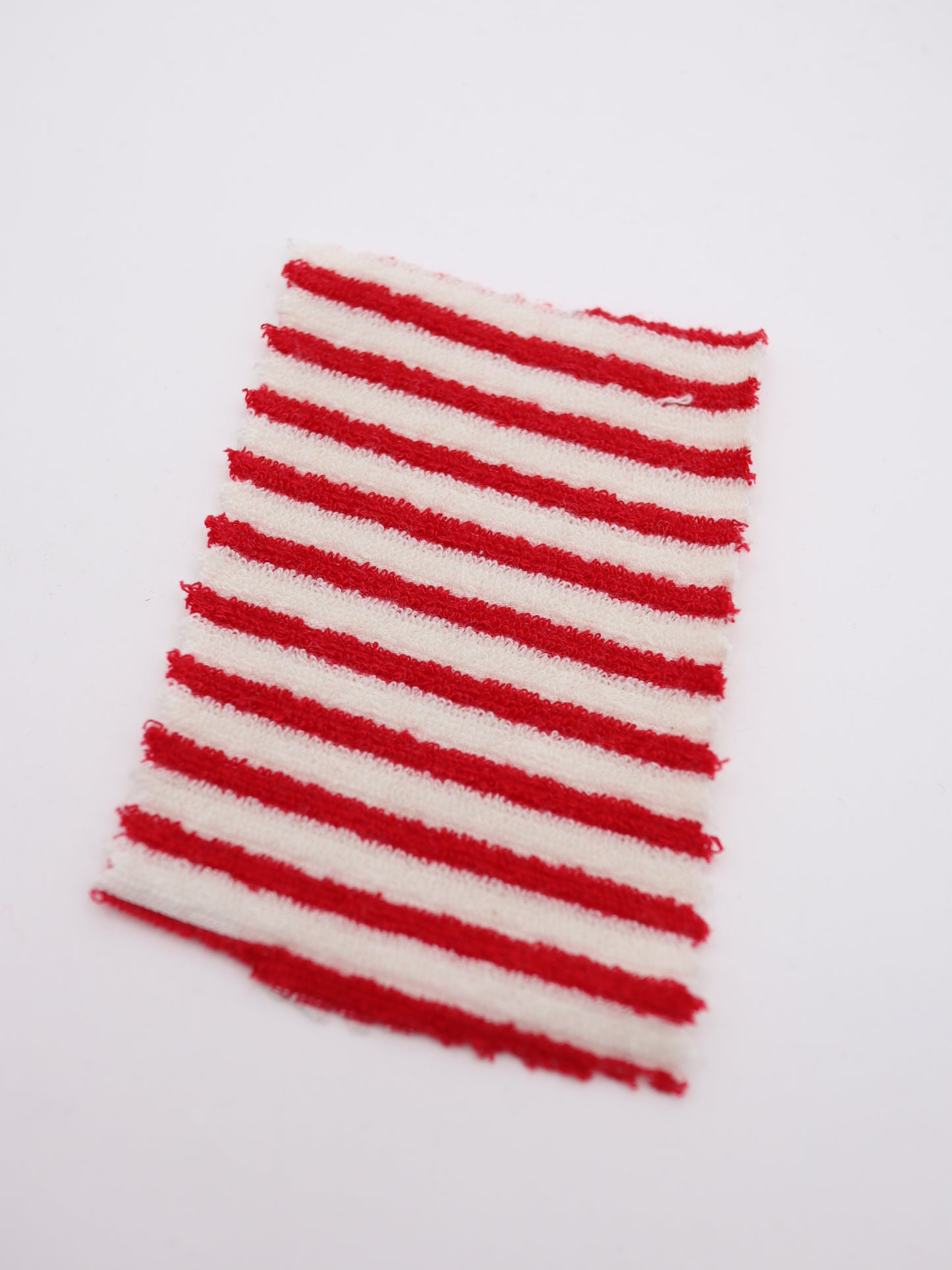 TCミニパイルボーダー生地　綿ポリタオル素材　犬服　　【26SS-030】