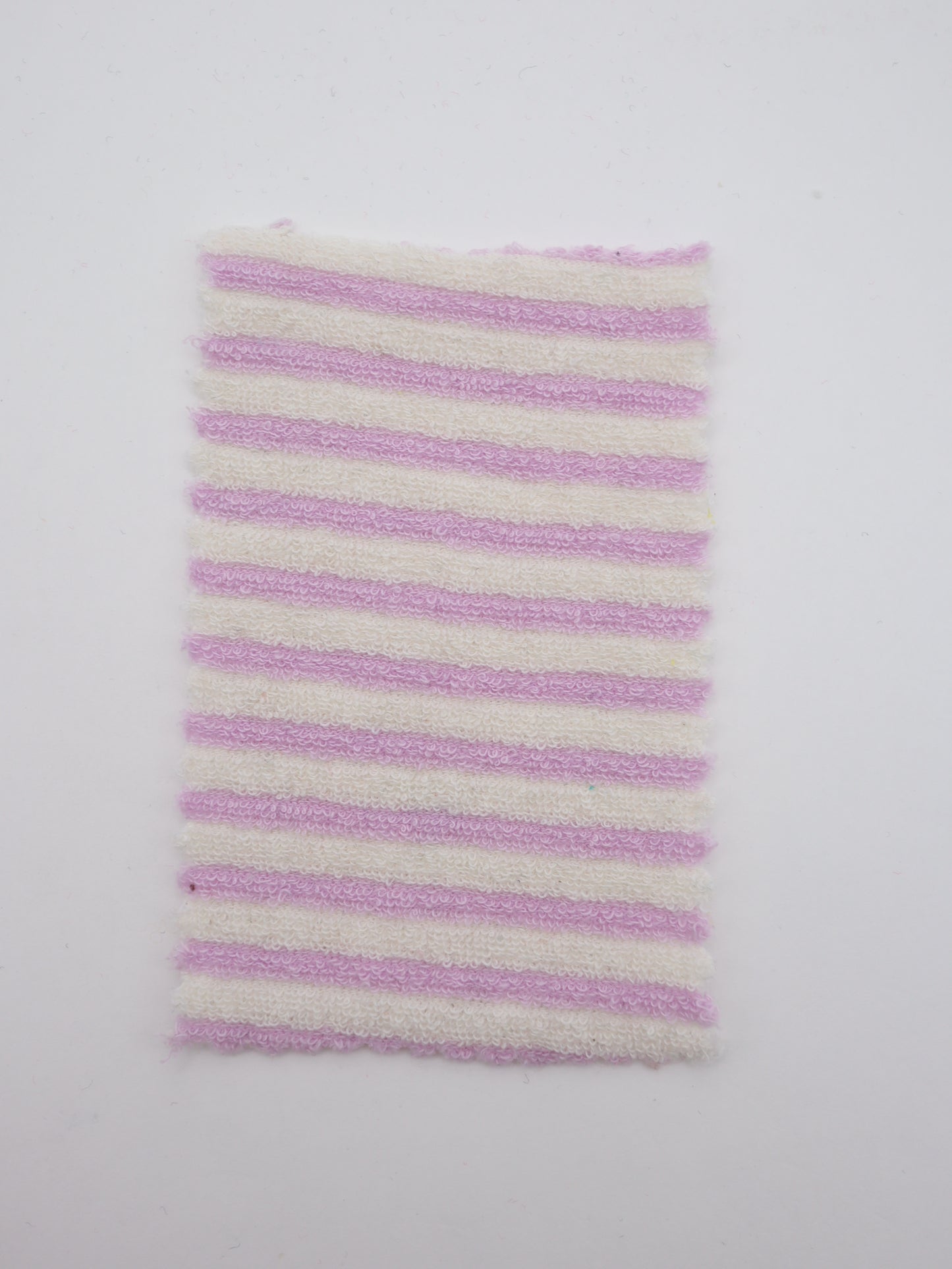 TCミニパイルボーダー生地　綿ポリタオル素材　犬服　　【26SS-030】