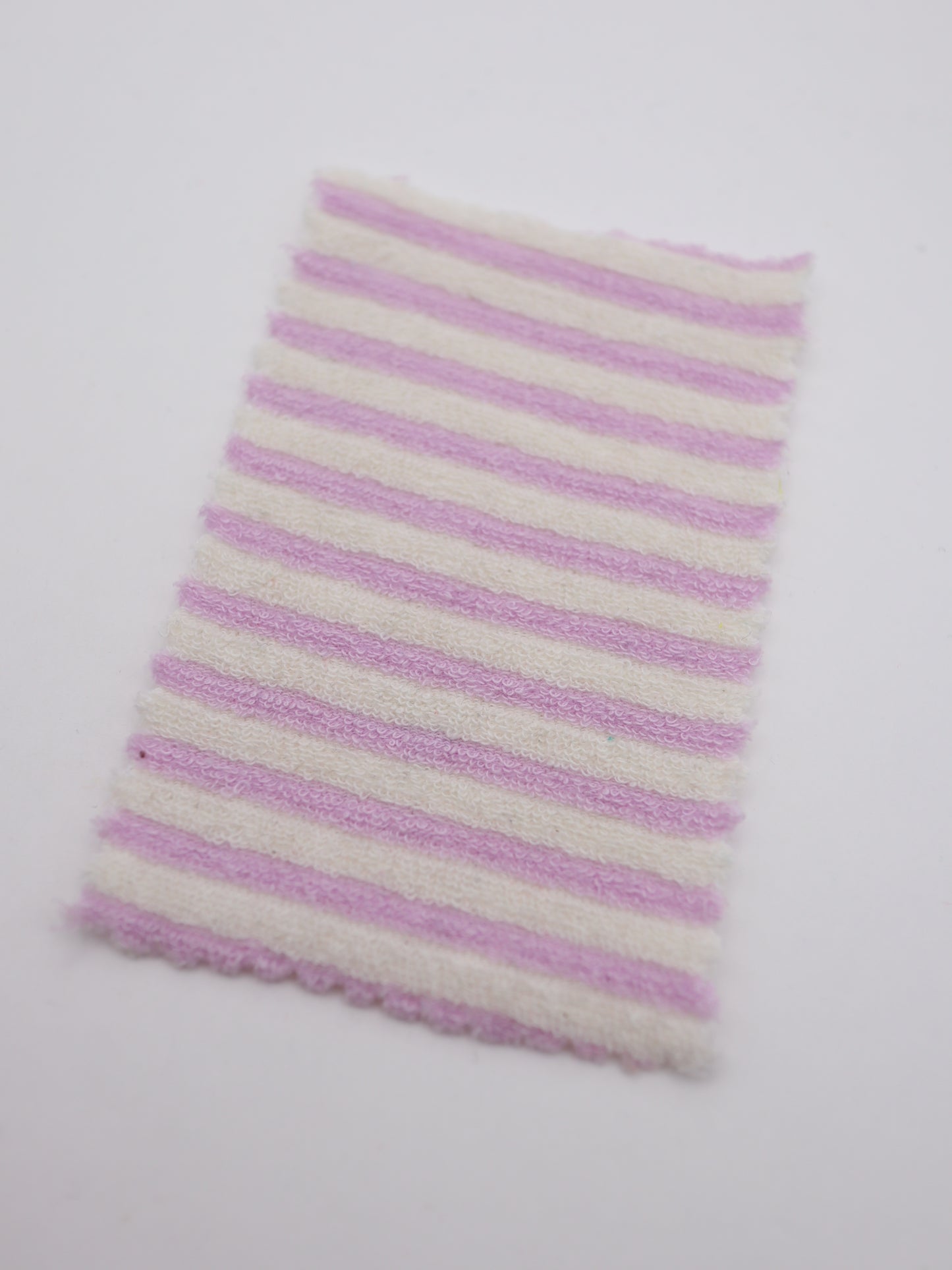 TCミニパイルボーダー生地　綿ポリタオル素材　犬服　　【26SS-030】