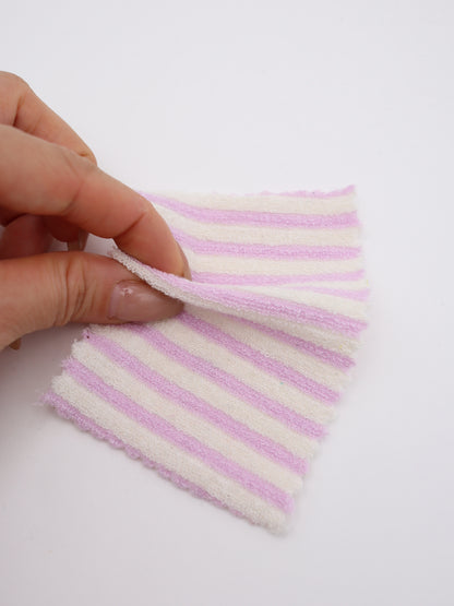 TCミニパイルボーダー生地　綿ポリタオル素材　犬服　　【26SS-030】