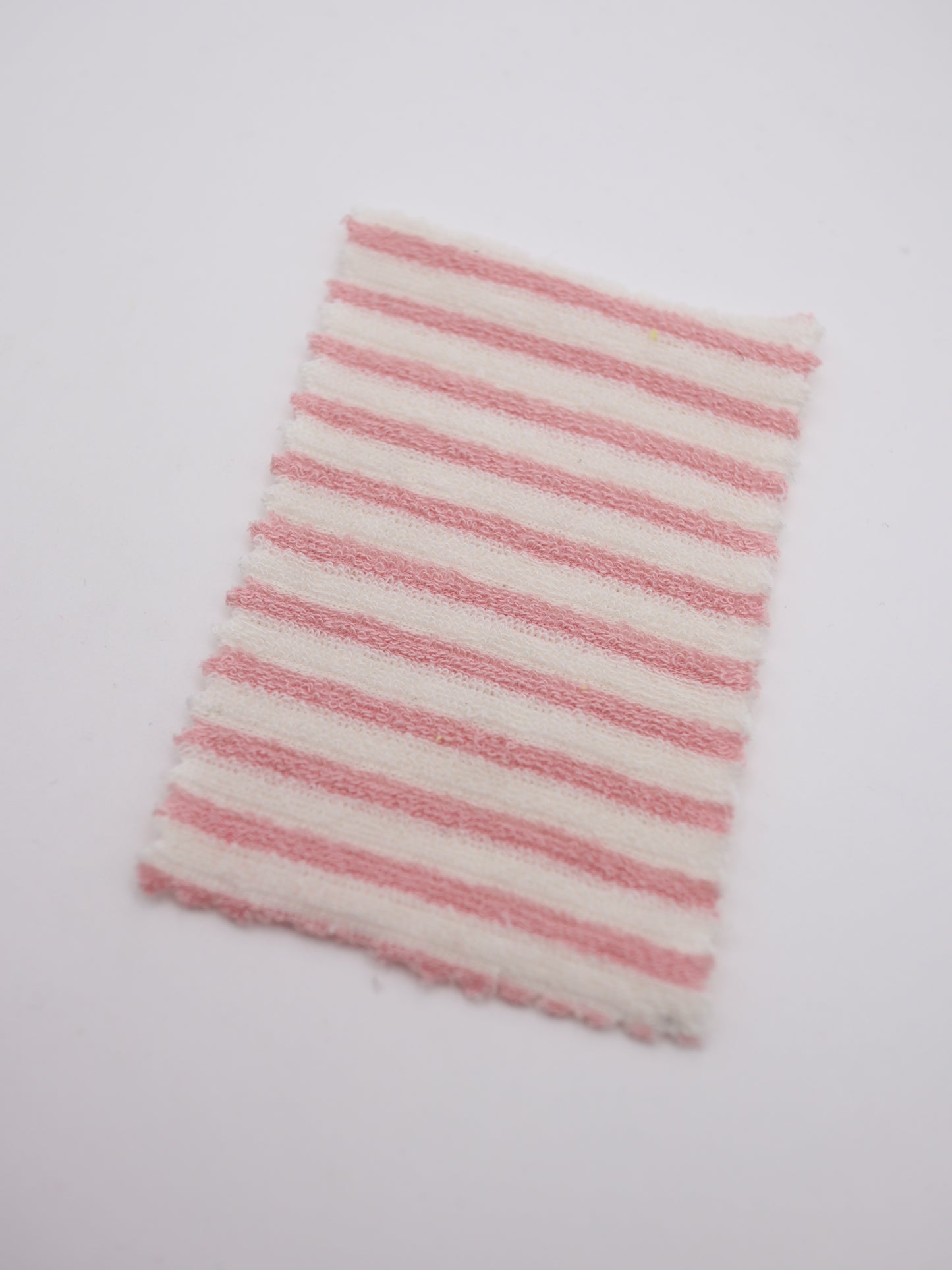 TCミニパイルボーダー生地　綿ポリタオル素材　犬服　　【26SS-030】