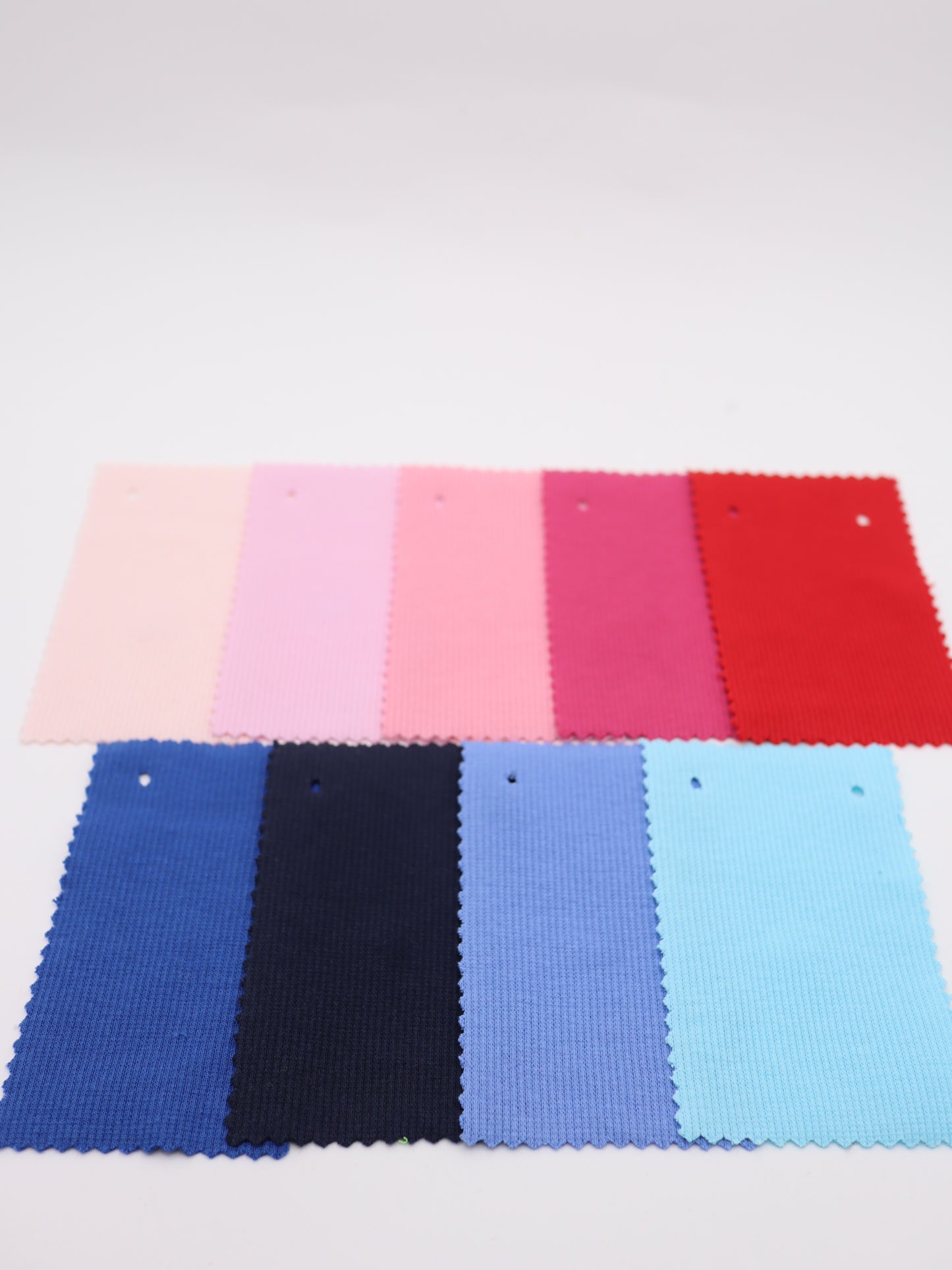 綿混ストレッチリブ無地生地｜30色展開・高復元力｜ドッグウェア（犬服）・バインダー向け｜26SS-012【生地仕入れ代行卸】