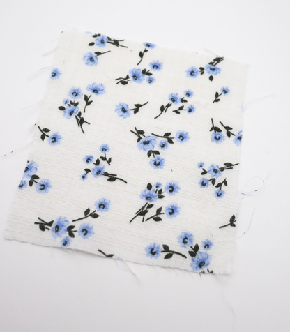 【25SS-438】小花柄プリントブッチャー　/0.5ｙあたり=～630円