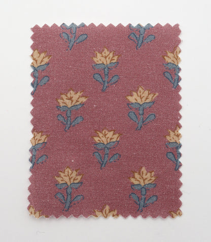 【25SS-239】レトロフラワープリント綿ローン　/0.5ｙあたり = ～920円