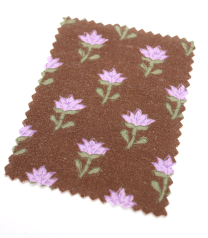 【25SS-239】レトロフラワープリント綿ローン　/0.5ｙあたり = ～920円