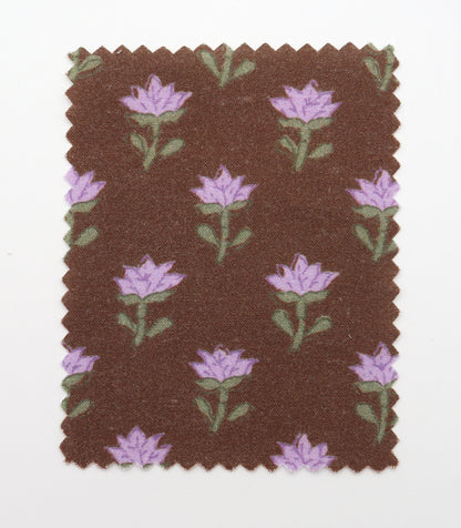 【25SS-239】レトロフラワープリント綿ローン　/0.5ｙあたり = ～920円