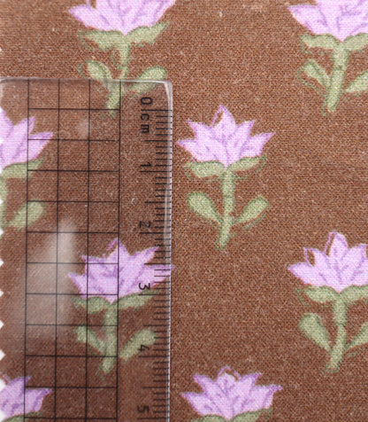 【25SS-239】レトロフラワープリント綿ローン　/0.5ｙあたり = ～920円