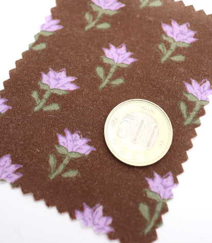 【25SS-239】レトロフラワープリント綿ローン　/0.5ｙあたり = ～920円