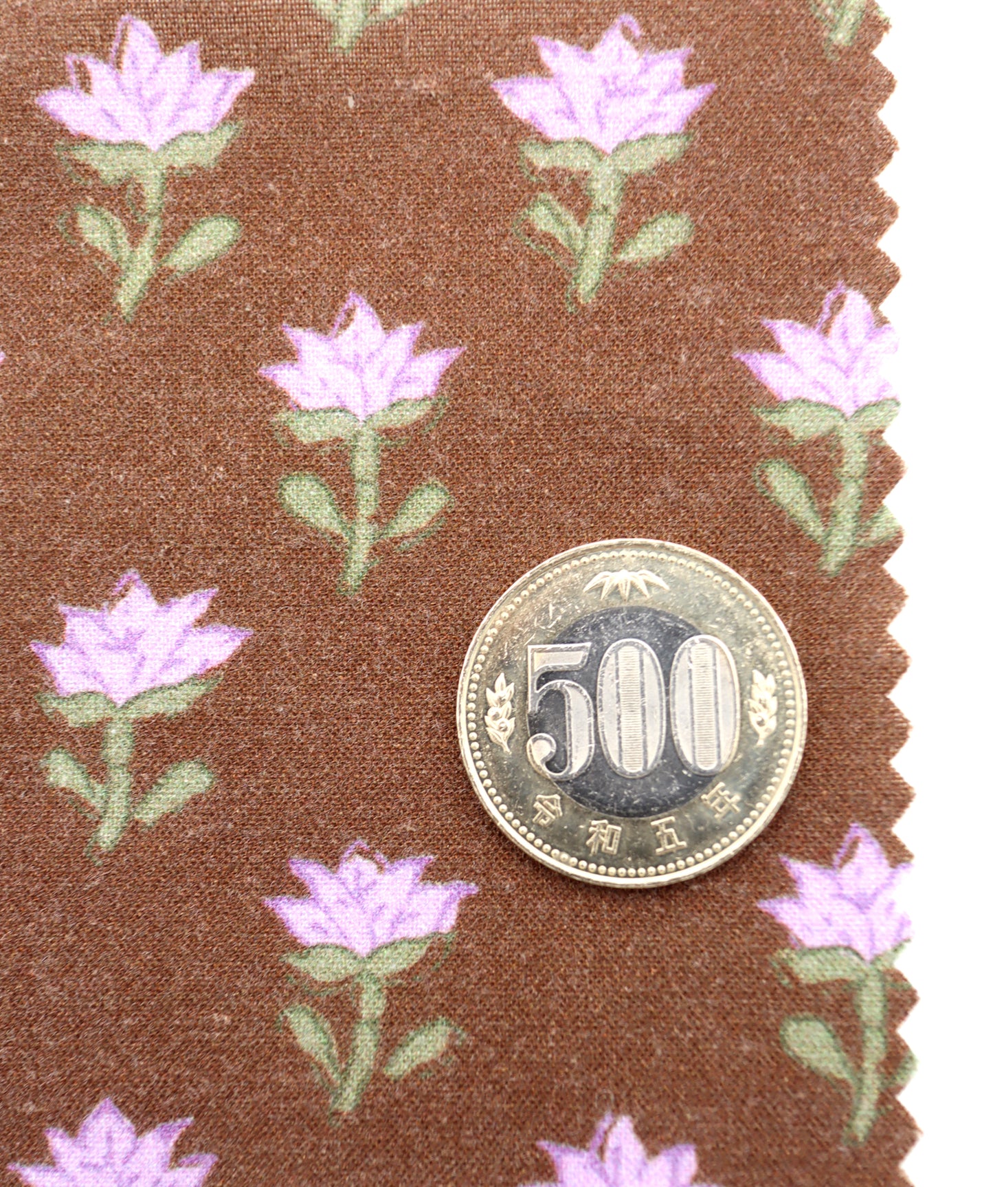 【25SS-239】レトロフラワープリント綿ローン　/0.5ｙあたり = ～920円