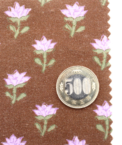 【25SS-239】レトロフラワープリント綿ローン　/0.5ｙあたり = ～920円