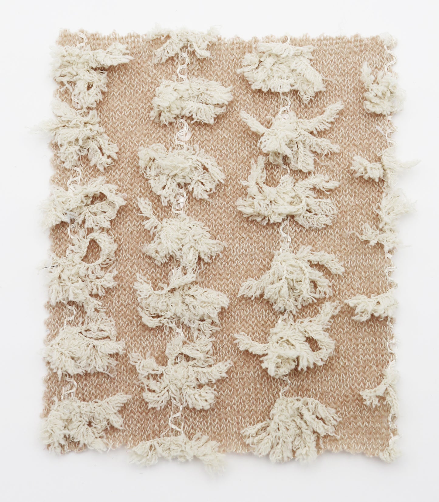 【25SS-303】フリンジストライプ天竺ニット　/0.5ｙあたり = ～1140円