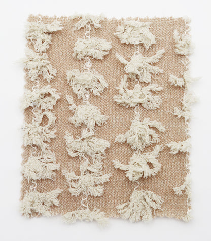 【25SS-303】フリンジストライプ天竺ニット　/0.5ｙあたり = ～1140円