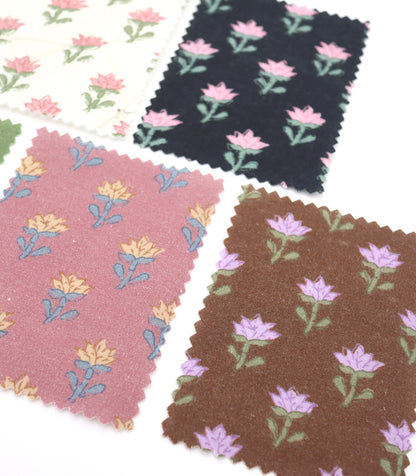 【25SS-239】レトロフラワープリント綿ローン　/0.5ｙあたり = ～920円