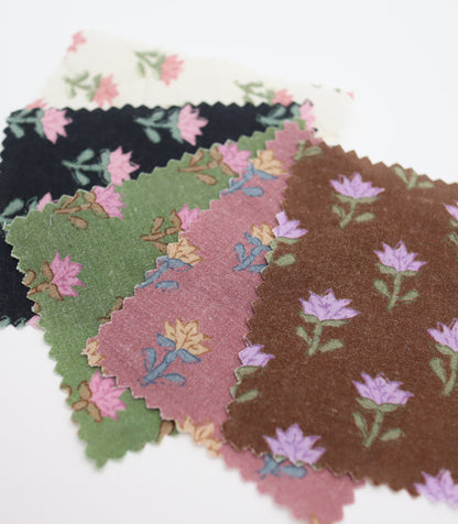 【25SS-239】レトロフラワープリント綿ローン　/0.5ｙあたり = ～920円