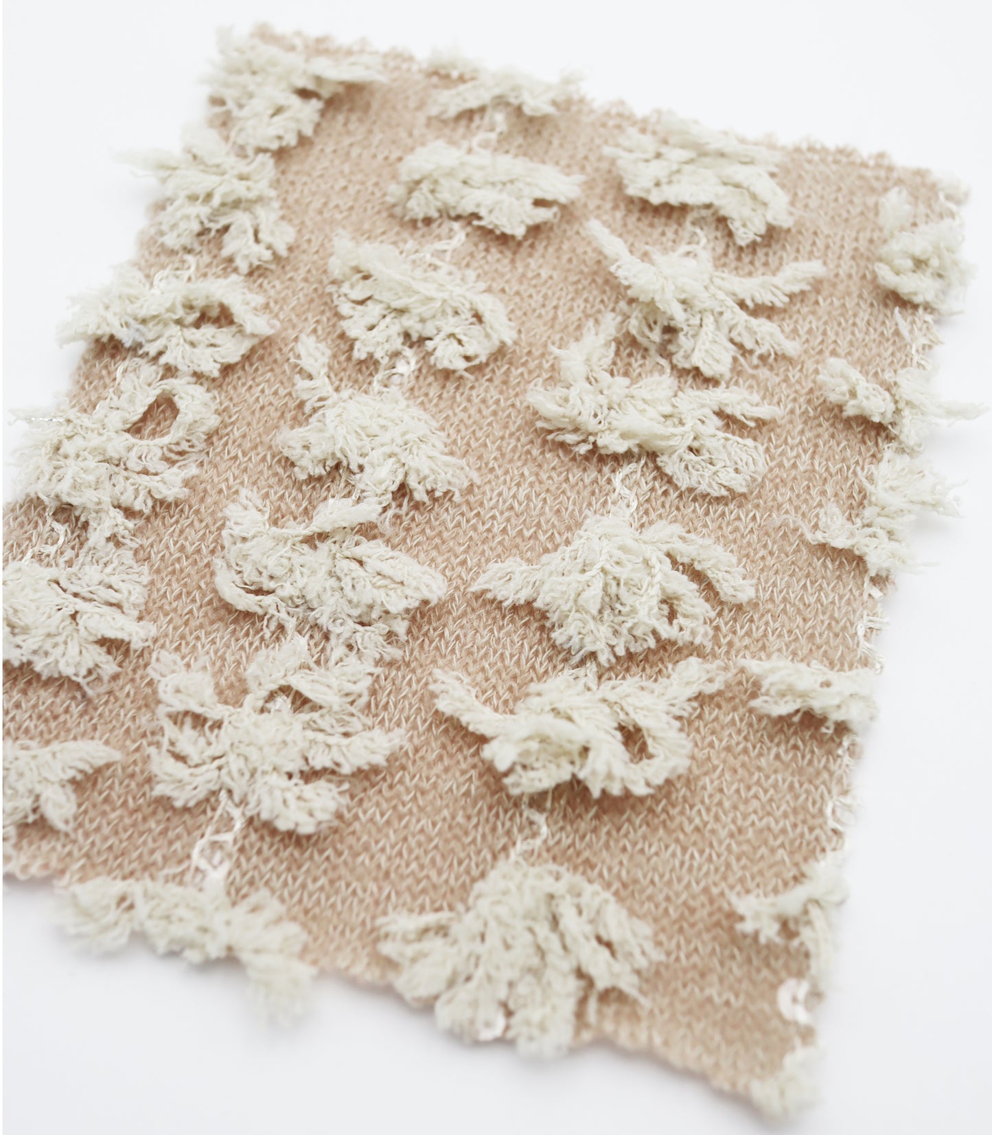 【25SS-303】フリンジストライプ天竺ニット　/0.5ｙあたり = ～1140円