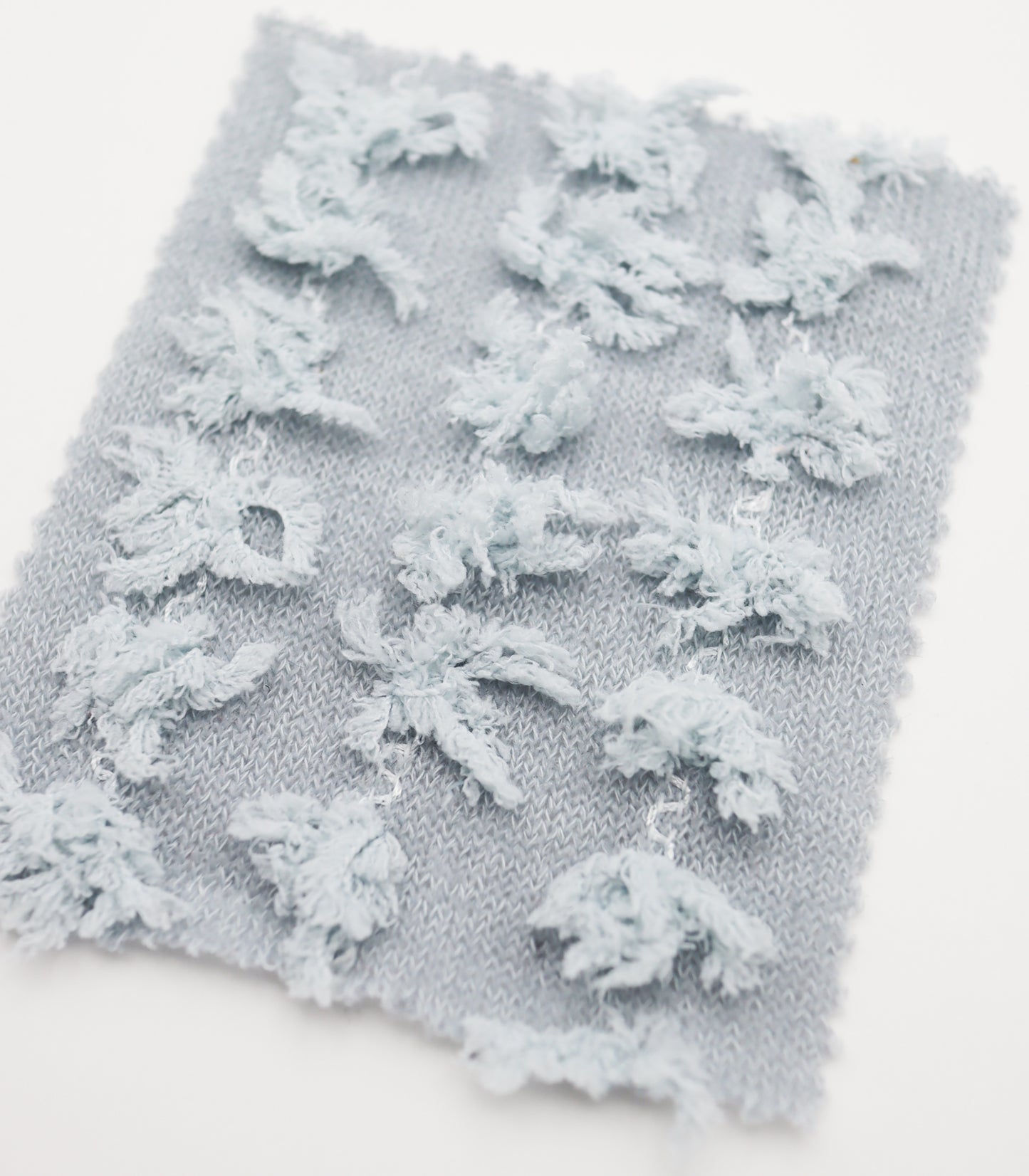 【25SS-303】フリンジストライプ天竺ニット　/0.5ｙあたり = ～1140円