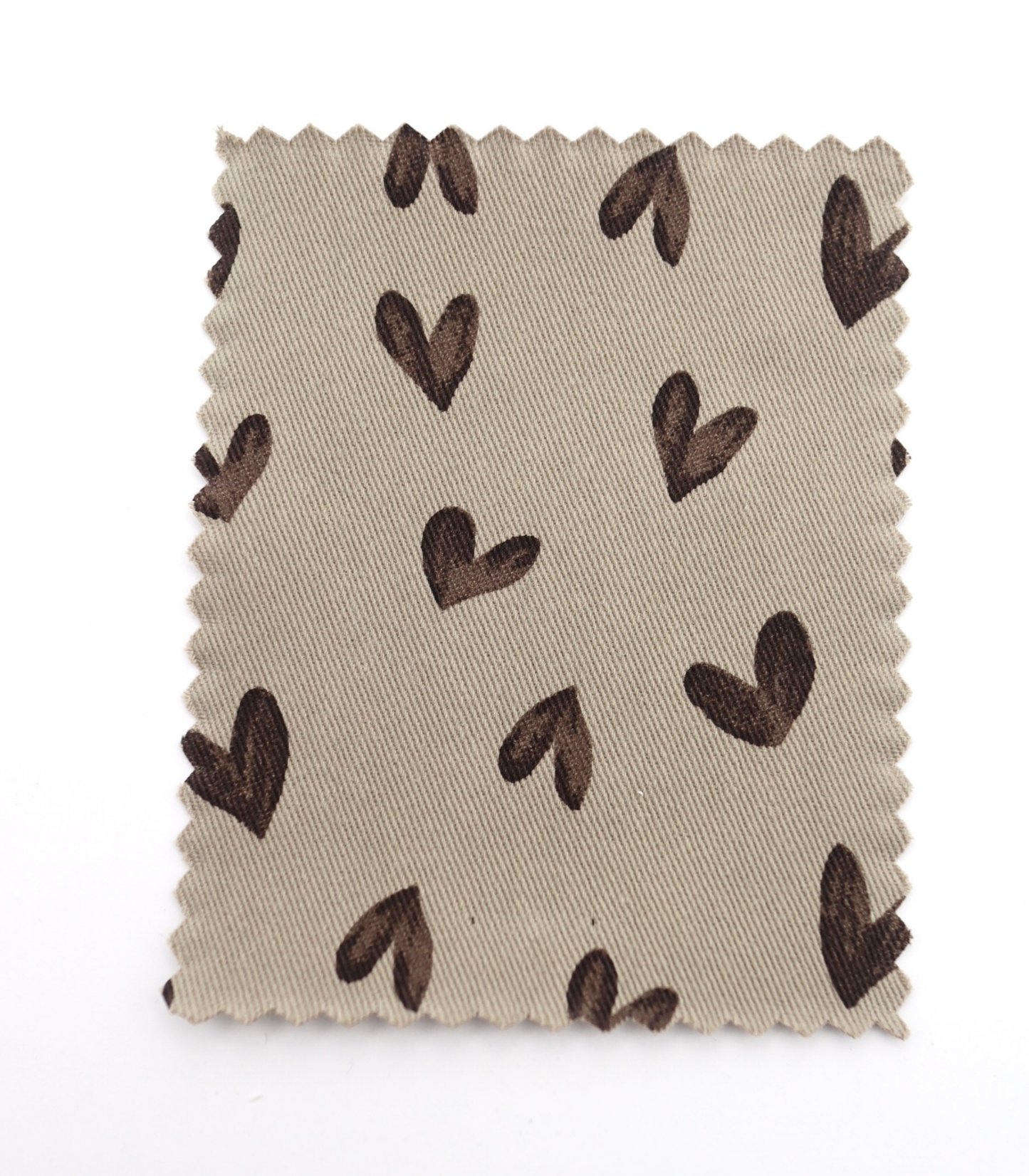 【25SS-057】スケッチ風ハートプリントツイル　/0.5ｙあたり = ～ 945円