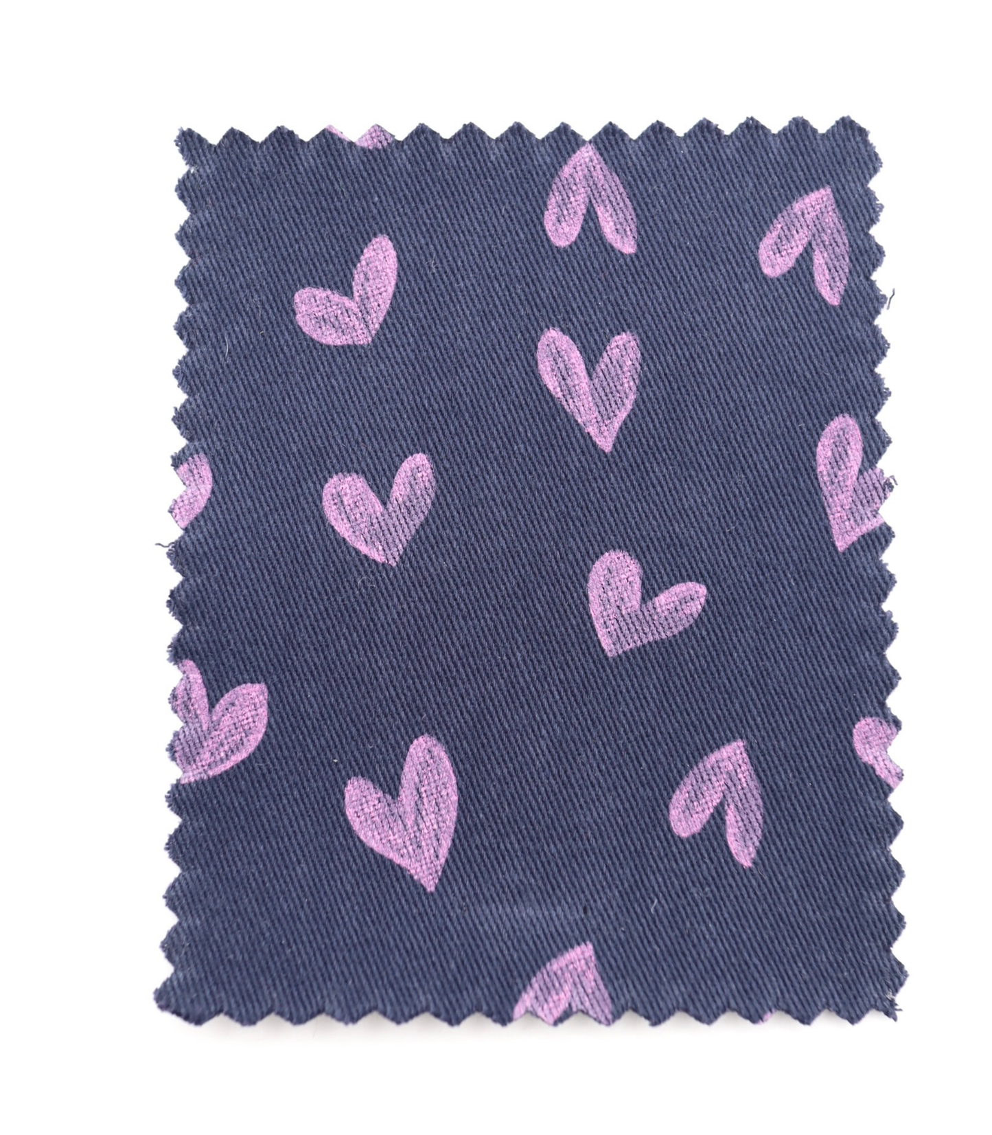 【25SS-057】スケッチ風ハートプリントツイル　/0.5ｙあたり = ～ 945円