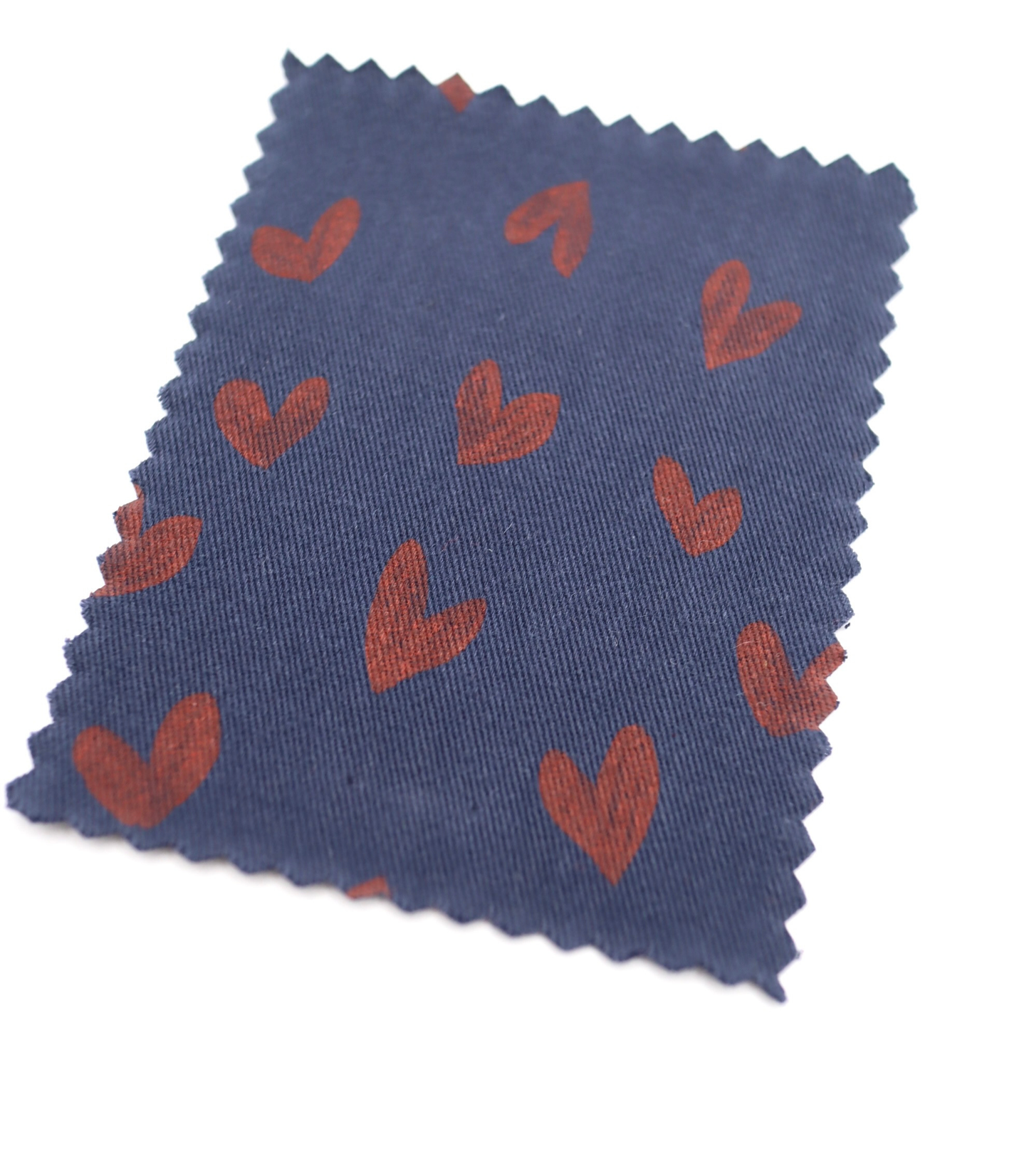 【25SS-057】スケッチ風ハートプリントツイル　/0.5ｙあたり = ～ 945円