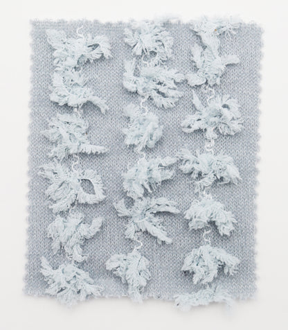 【25SS-303】フリンジストライプ天竺ニット　/0.5ｙあたり = ～1140円