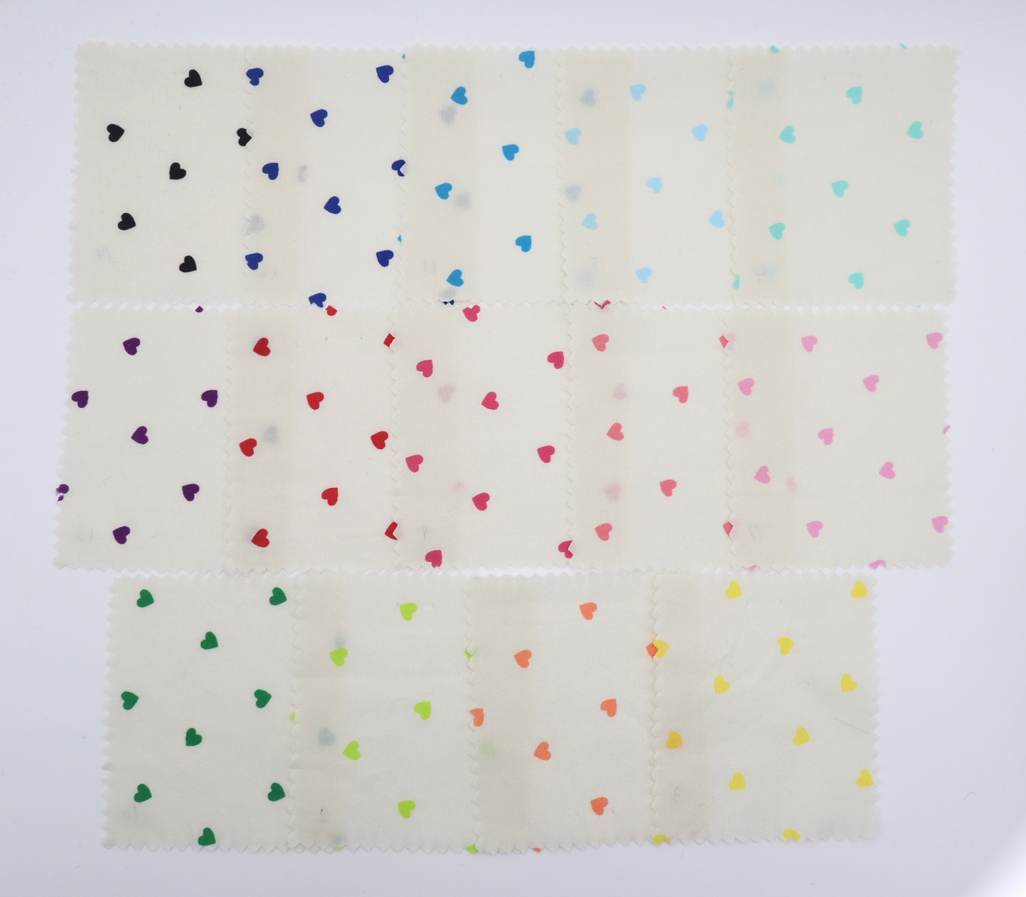 【25SS-045】プチハートプリント綿ローン　/0.5ｙあたり=～485円