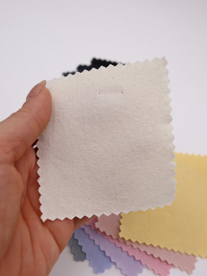 SDGS｜エコ｜リサイクルコットン　バイオウォッシュ加工 綿100％生地　サステナブル素材【26SS-169】