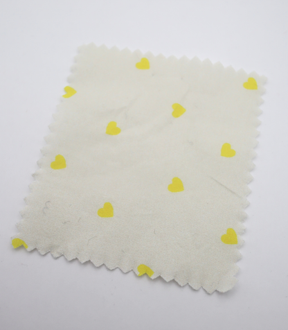 【25SS-045】プチハートプリント綿ローン　/0.5ｙあたり=～485円