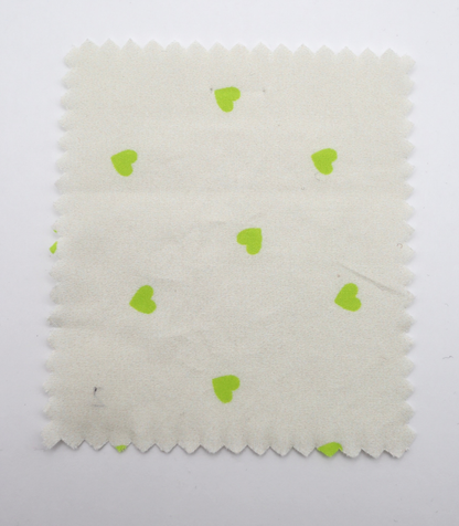 【25SS-045】プチハートプリント綿ローン　/0.5ｙあたり=～485円