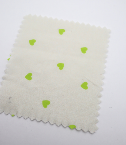 【25SS-045】プチハートプリント綿ローン　/0.5ｙあたり=～485円