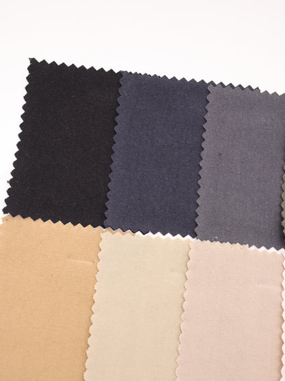 SDGS｜エコ｜リサイクルコットン　バイオウォッシュ加工 綿100％生地　サステナブル素材【26SS-169】